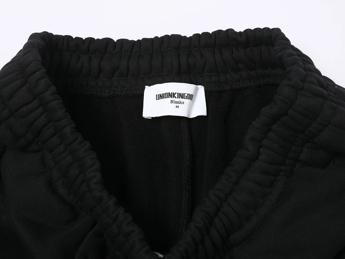 600 GSM BAGGY FIT 'BLACK' PANTS