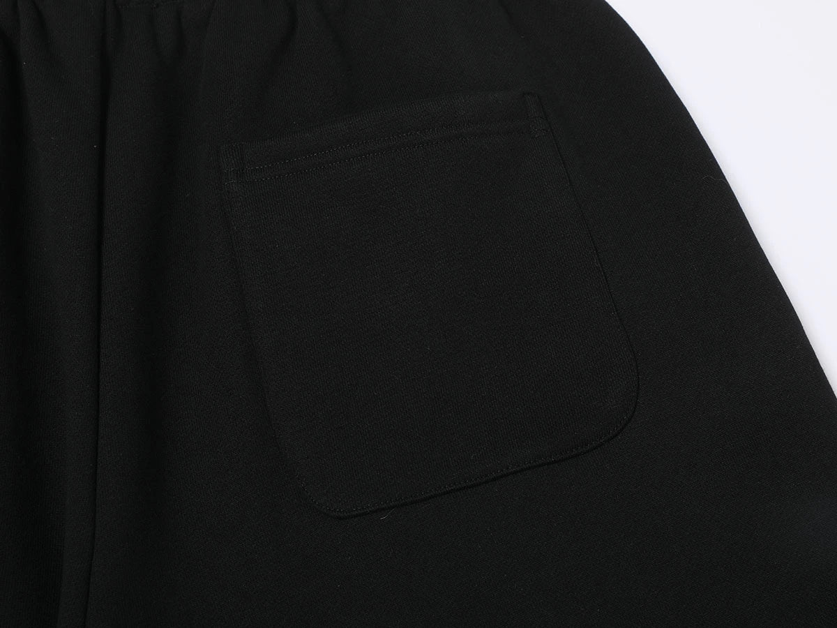 600 GSM BAGGY FIT 'BLACK' PANTS