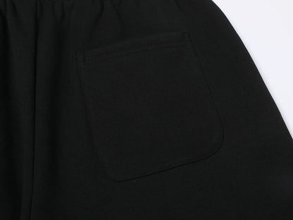 600 GSM BAGGY FIT 'BLACK' PANTS