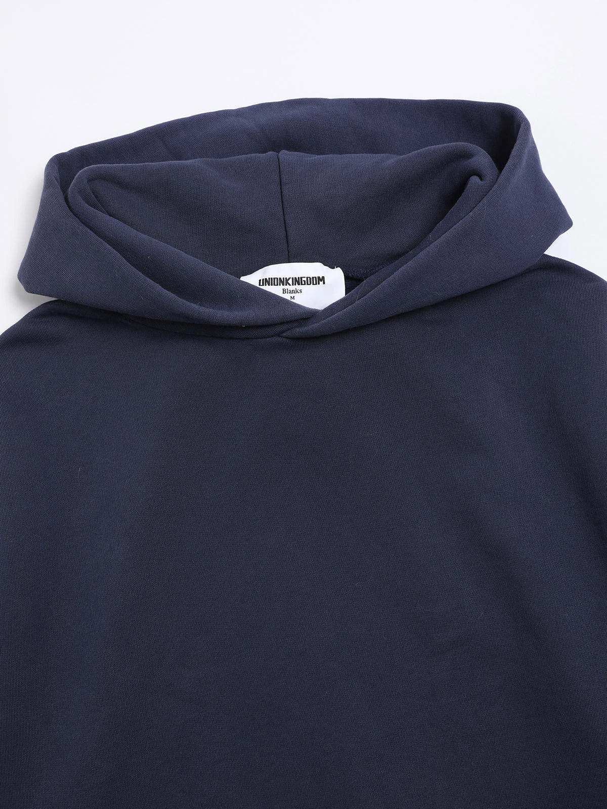 480 GSM FLEECE CROPPED FIT 'NAVE BLUW' HOODIE