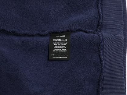 480 GSM FLEECE CROPPED FIT 'NAVE BLUW' HOODIE