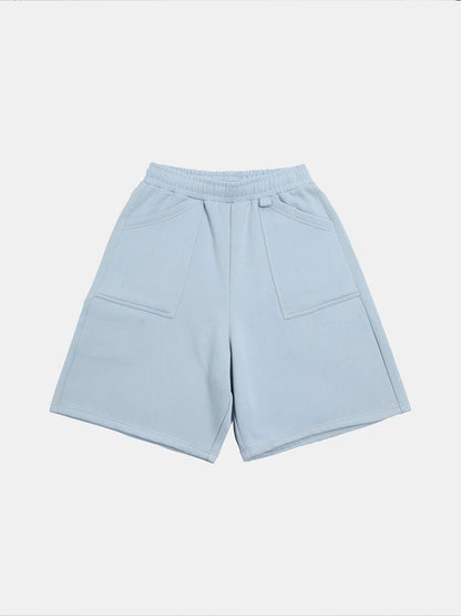 520 GSM COZEY BAGGY 'LIGHT BLUE' SHORTS