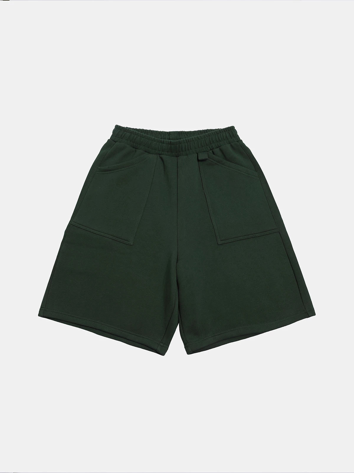 520 GSM COZEY BAGGY 'DARK GREEN' SHORTS