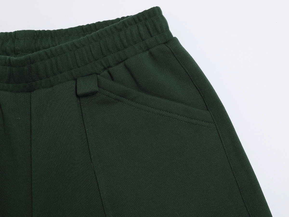 520 GSM COZEY BAGGY 'DARK GREEN' SHORTS