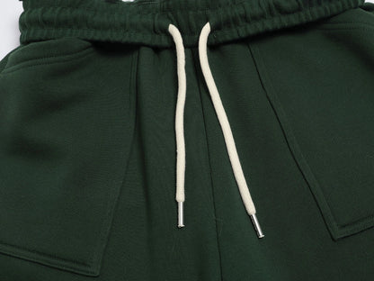 520 GSM COZEY BAGGY 'DARK GREEN' SHORTS