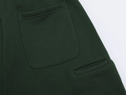 520 GSM COZEY BAGGY 'DARK GREEN' SHORTS
