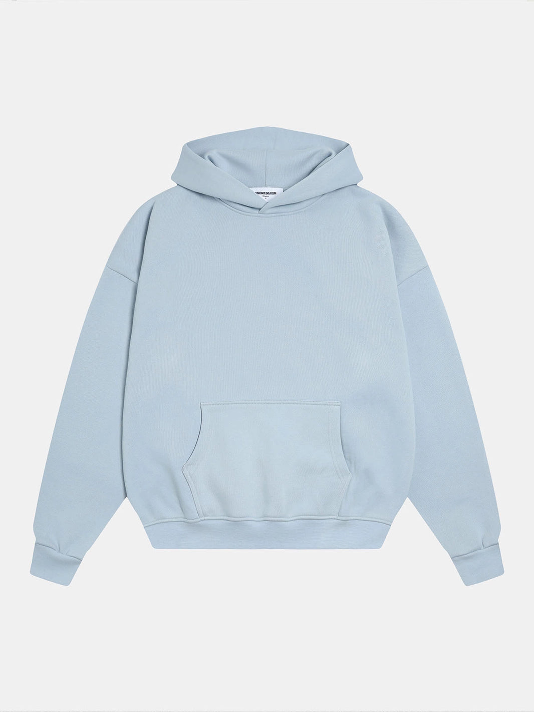 520 GSM BOXY CROPPED FIT 'LIGHT BLUE' HOODIE