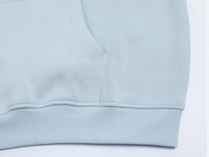 520 GSM BOXY CROPPED FIT 'LIGHT BLUE' HOODIE