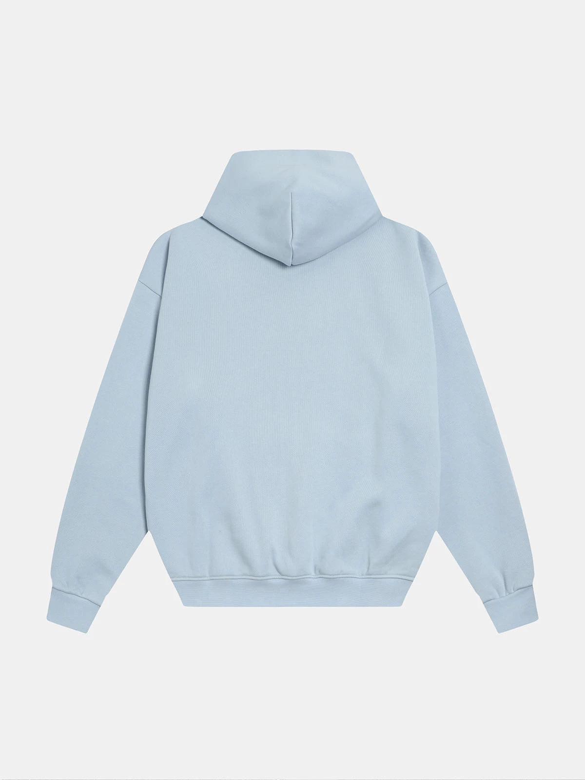 520 GSM BOXY CROPPED FIT 'LIGHT BLUE' HOODIE