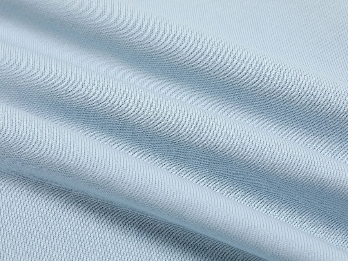 520 GSM BOXY CROPPED FIT 'LIGHT BLUE' HOODIE