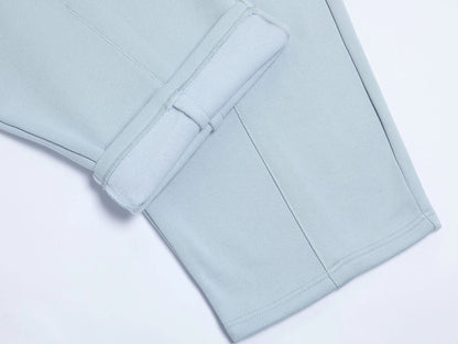 520 GSM COZY BAGGY 'LIGHT BULE' STRAIGHT PANTS
