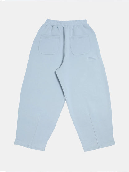 520 GSM COZY BAGGY 'LIGHT BULE' STRAIGHT PANTS