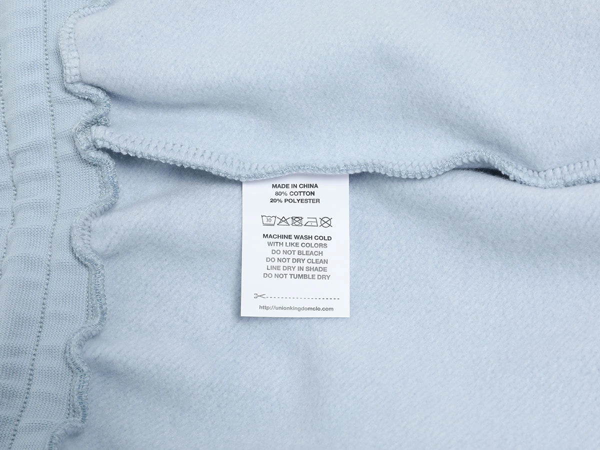 520 GSM COZY BAGGY 'LIGHT BULE' JOGGER