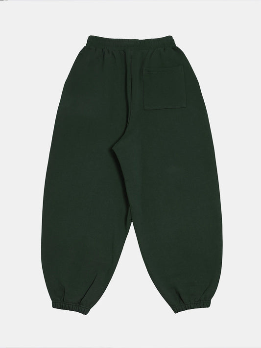 520 GSM COZY BAGGY 'DARK GREEN' JOGGER
