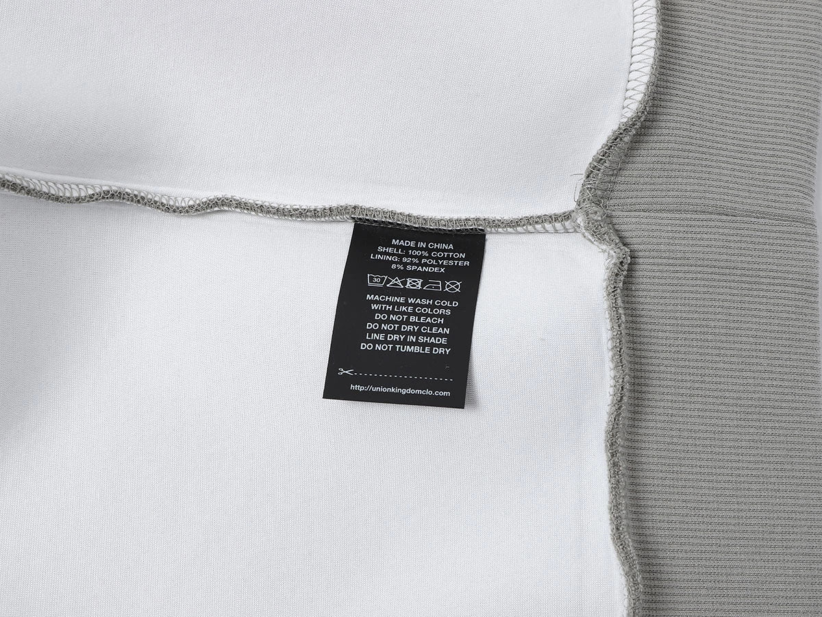 630 GSM BOXY CROPPED FIT 'SMOKE' CREWNECK