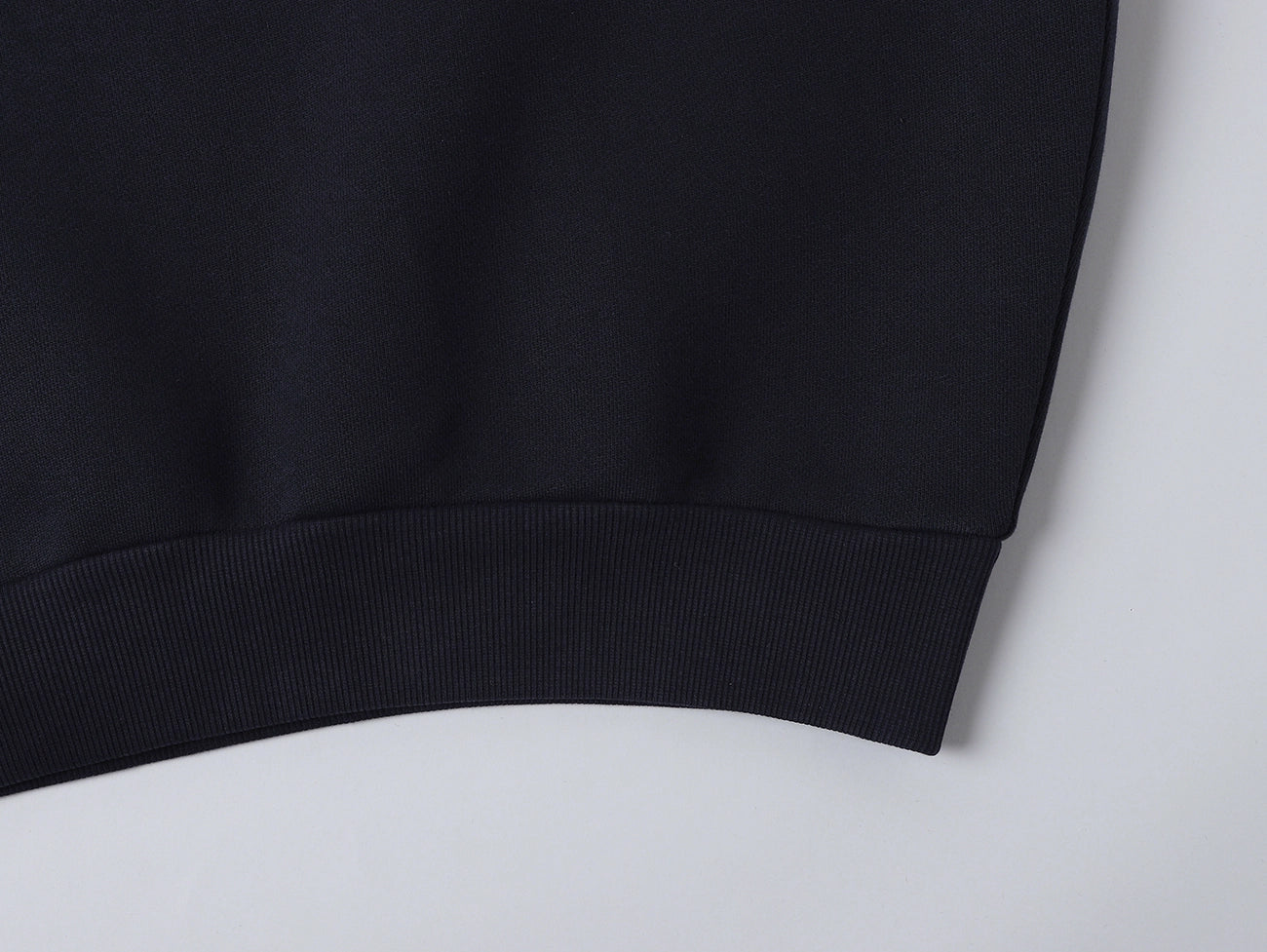630 GSM BOXY CROPPED FIT 'NAVY BLUE' CREWNECK