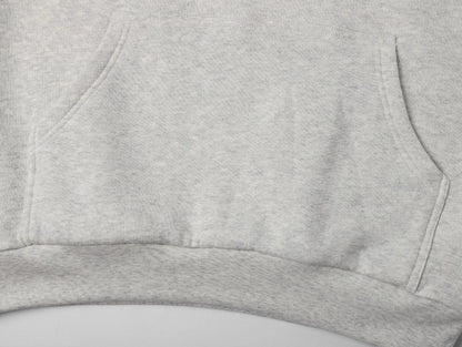 1000 GSM DOUBLE-LAYER 'GRAY' HOODIE