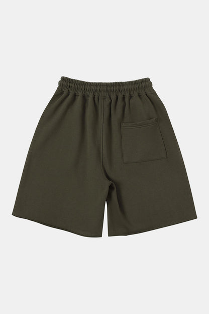 360 GSM Cloud Feeling 'Olive' Shorts - Comfortable and Stylish