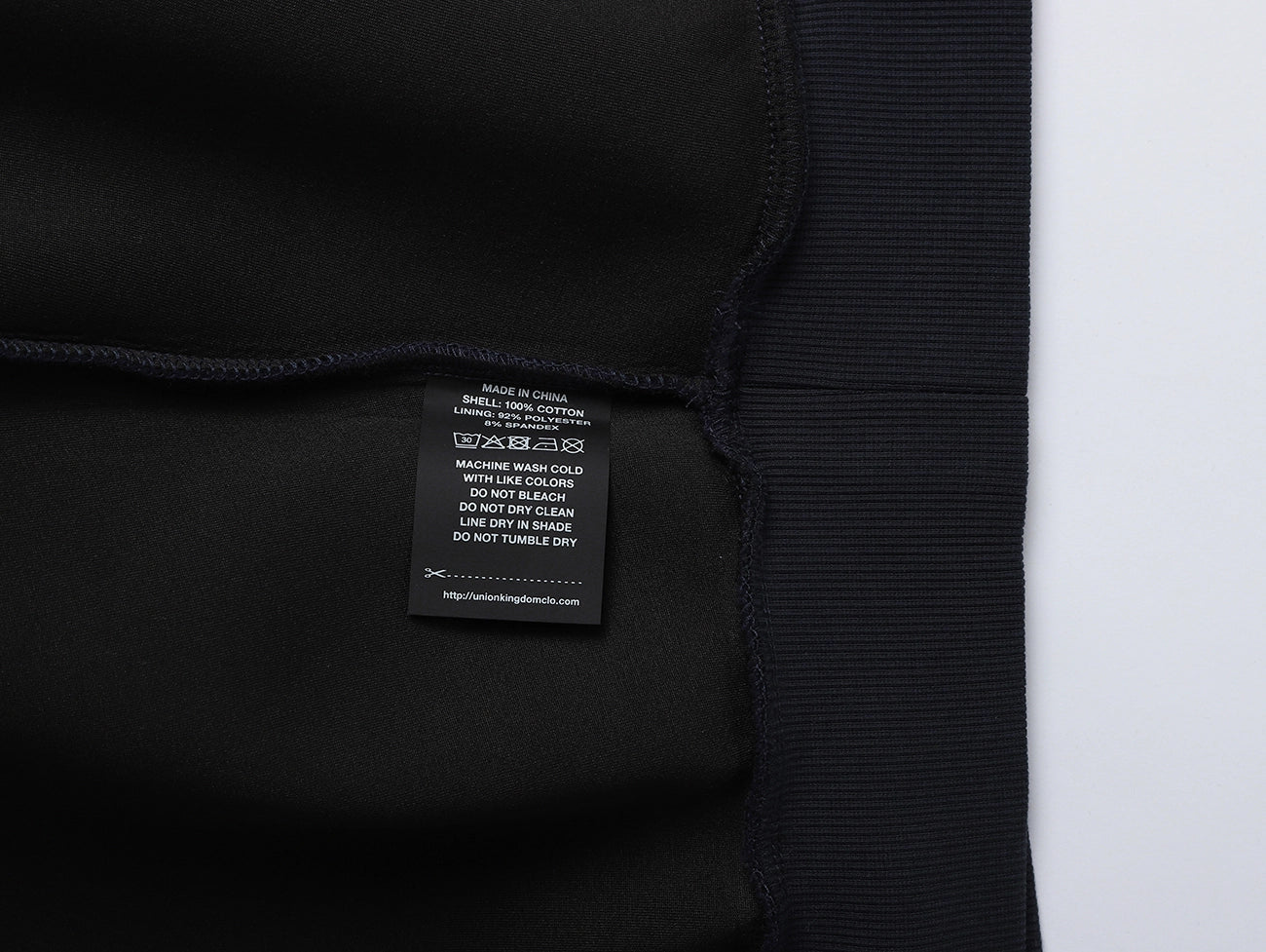 630 GSM BOXY CROPPED FIT 'NAVY BLUE' CREWNECK