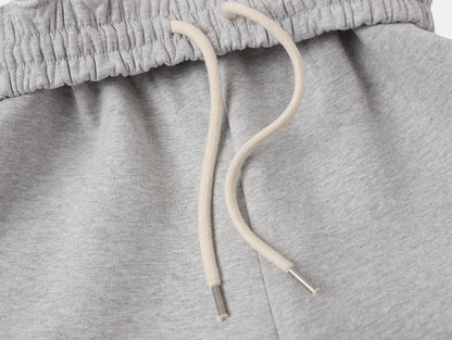 630 GSM LOOSE FIT 'FLOWER GRAY' PANTS