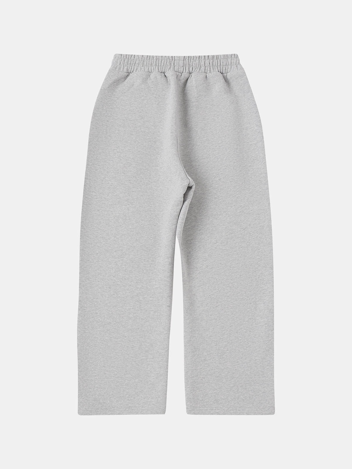 630 GSM LOOSE FIT 'FLOWER GRAY' PANTS
