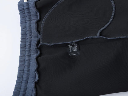 630 GSM LOOSE FIT 'GRAY BLUE' PANTS