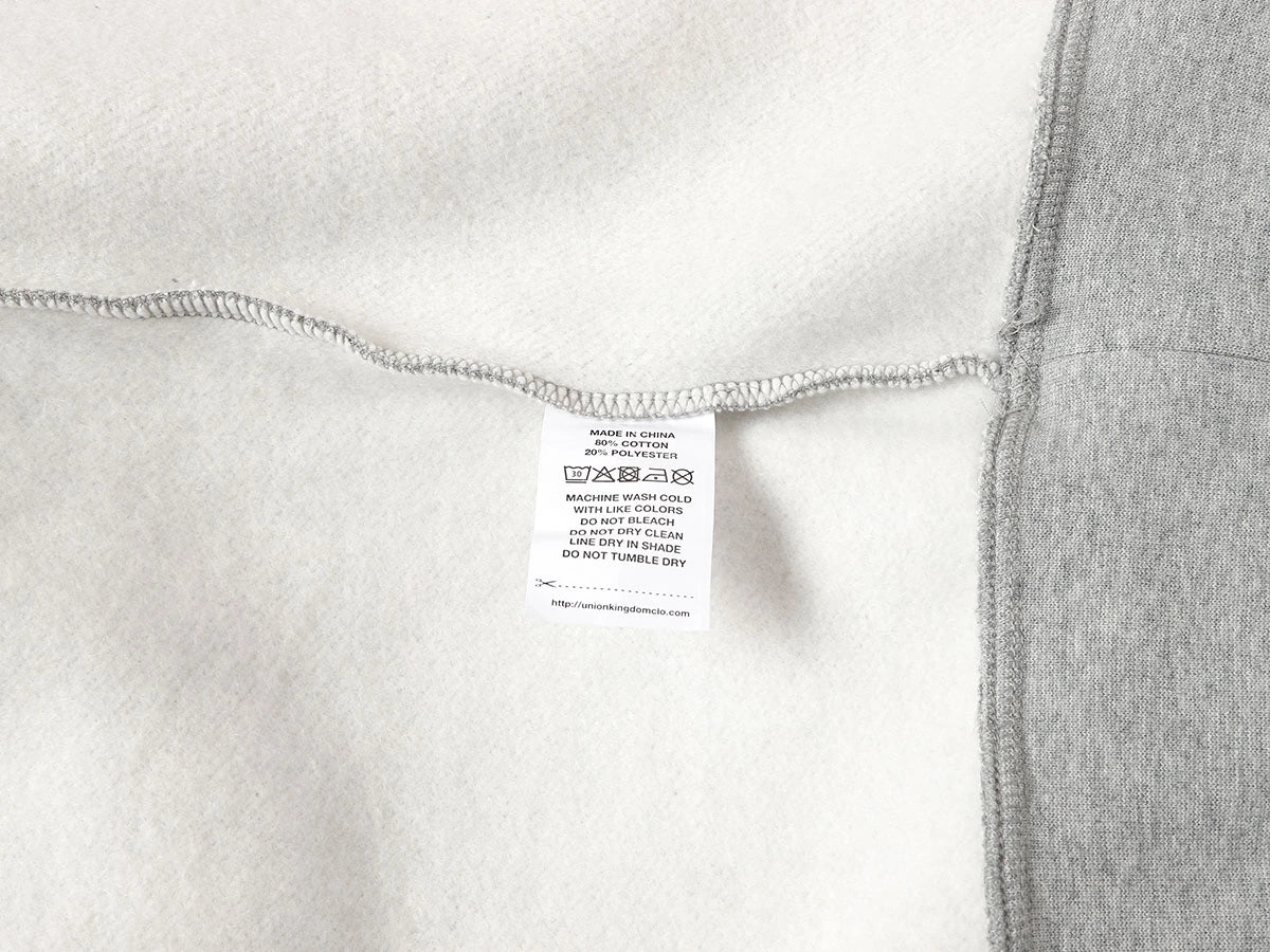 520 GSM BOXY CROPPED FIT 'FLOWER GRAY' CREWNECK