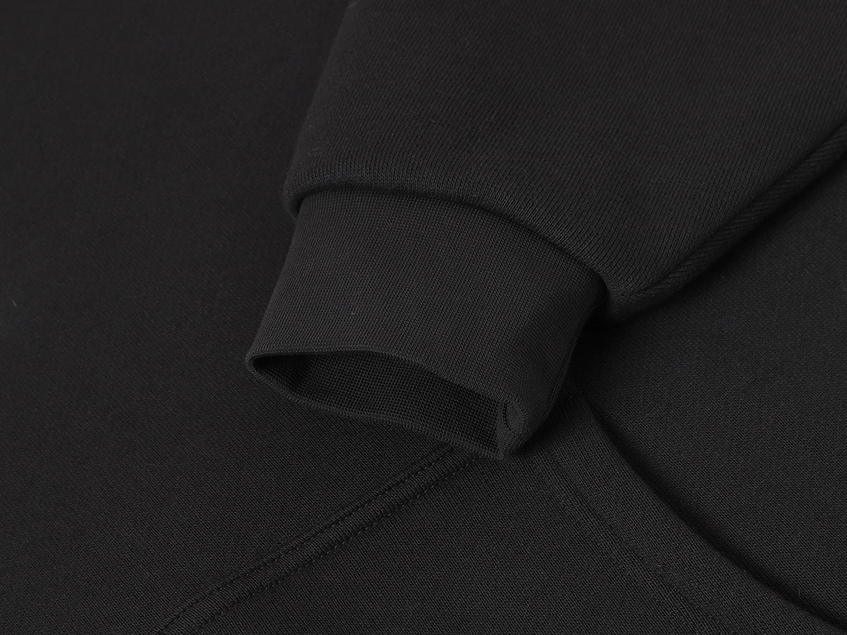 520 GSM BOXY CROPPED FIT 'DARK GRAY' HOODIE