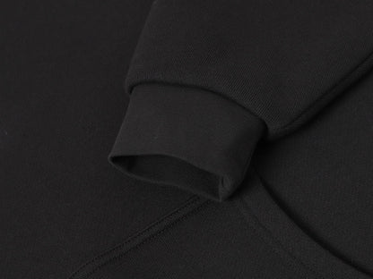 520 GSM BOXY CROPPED FIT 'DARK GRAY' HOODIE