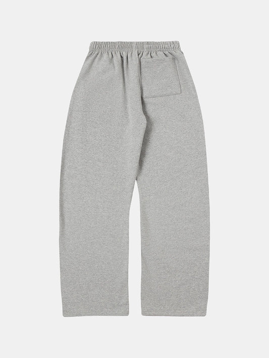 420 GSM SABRE 'FLOWER GRAY' SWEATPANTS