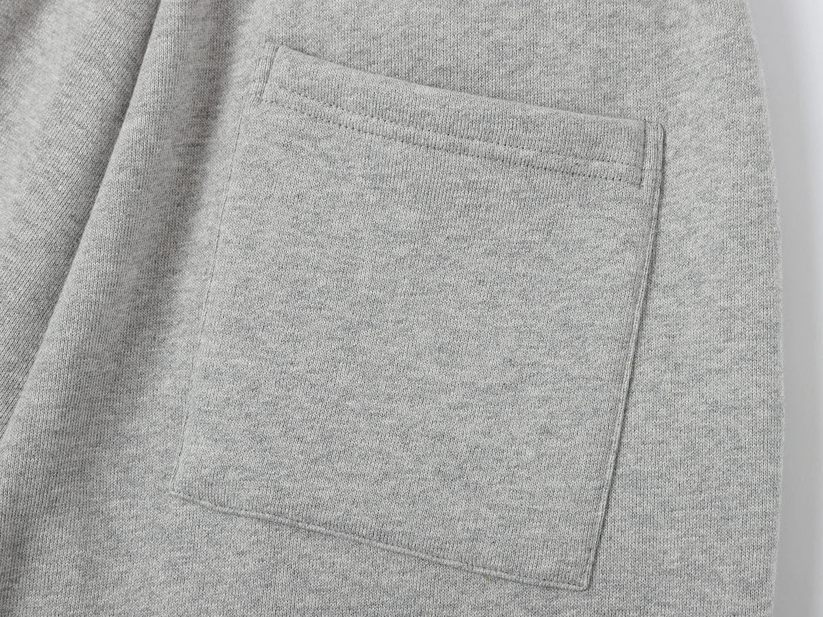 520 GSM COZY BAGGY 'FLOWER GRAY' JOGGER