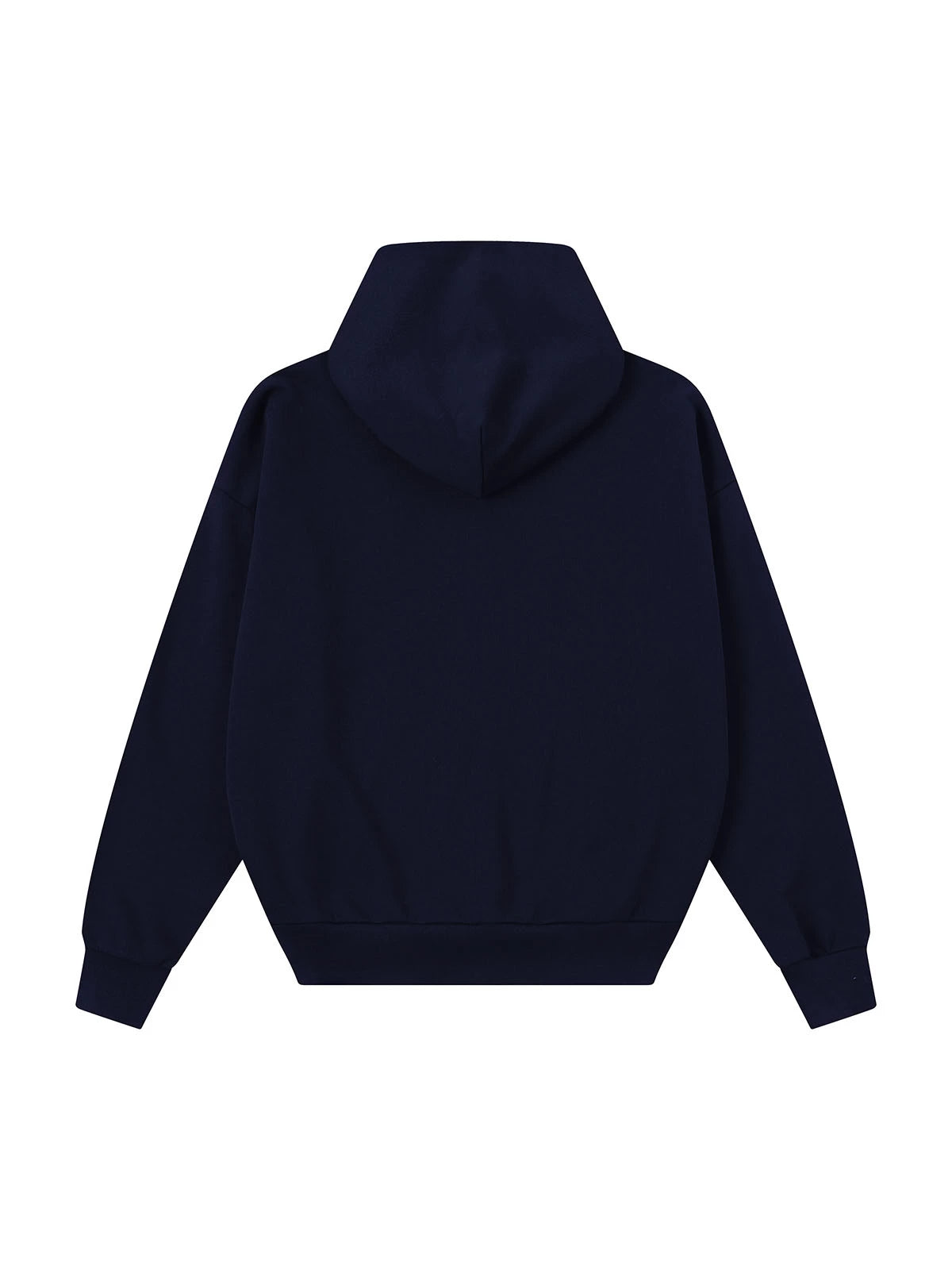 480 GSM BOX 'NAVY BLUE' ZIP-UP HOODIE