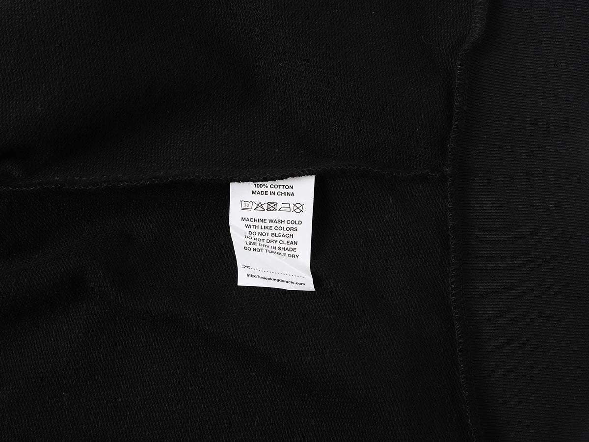 480 GSM BOX 'BLACK' ZIP-UP HOODIE