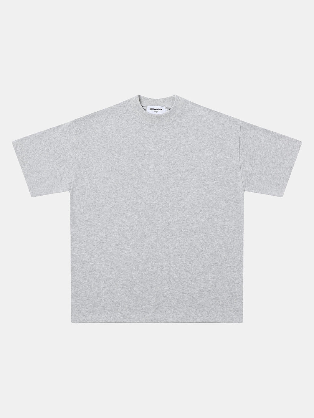 320 GSM LOOSE FIT 'FLOWER GRAY' T-SHIRT