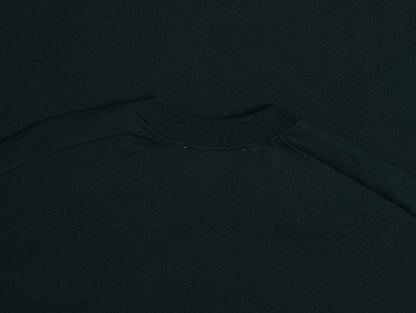 240 GSM BOXY CROPPED FIT 'DEEP GREEN' T-SHIRT