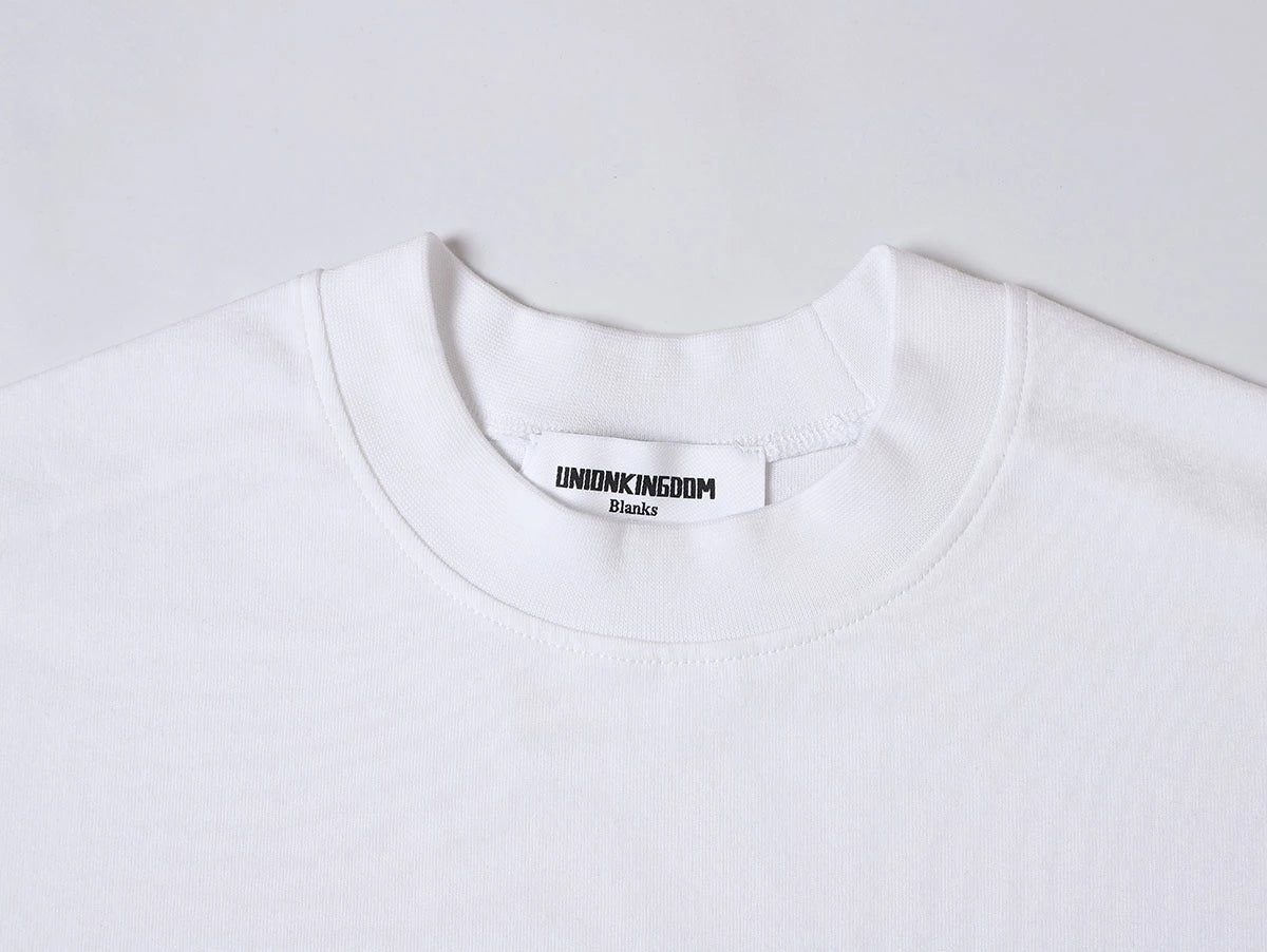 240 GSM BOXY CROPPED FIT 'WHITE' T-SHIRT