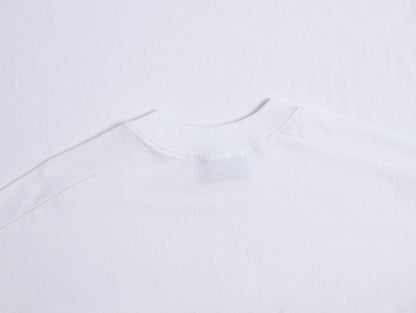 240 GSM BOXY CROPPED FIT 'WHITE' T-SHIRT