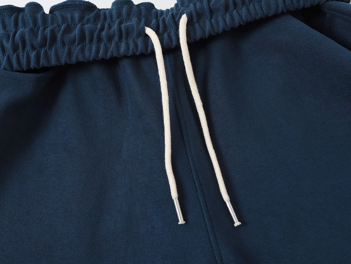 420 GSM MID-LENGTH LOOSE FIT 'PRUSSIAN BLUE' SHORTS