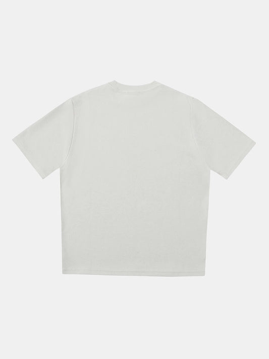 350 GSM NORMAL FIT 'OFF WHITE' T-SHIRT