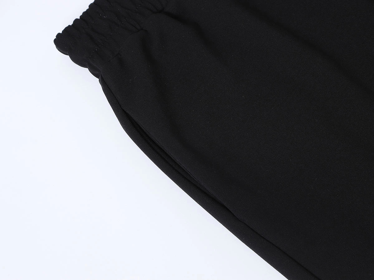 430 GSM LOOSE FIT ' BLACK' PANTS