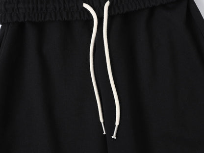 430 GSM LOOSE FIT ' BLACK' PANTS