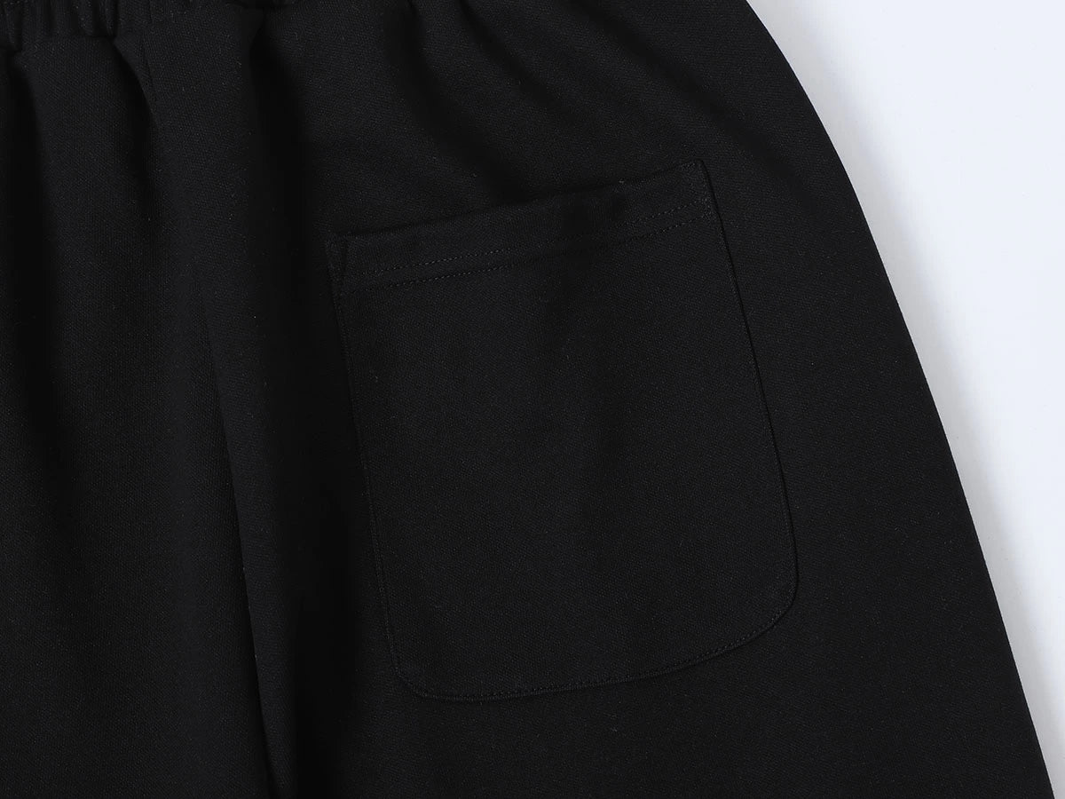 430 GSM LOOSE FIT ' BLACK' PANTS