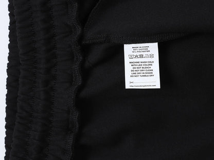 430 GSM LOOSE FIT ' BLACK' PANTS