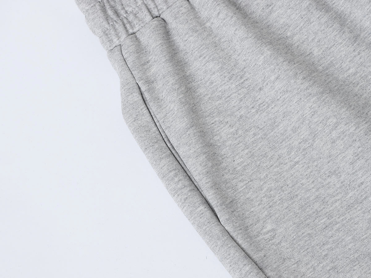 430 GSM LOOSE FIT ' FLOWER GRAY' PANTS
