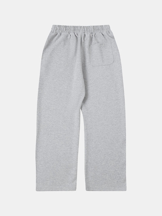 430 GSM LOOSE FIT ' FLOWER GRAY' PANTS