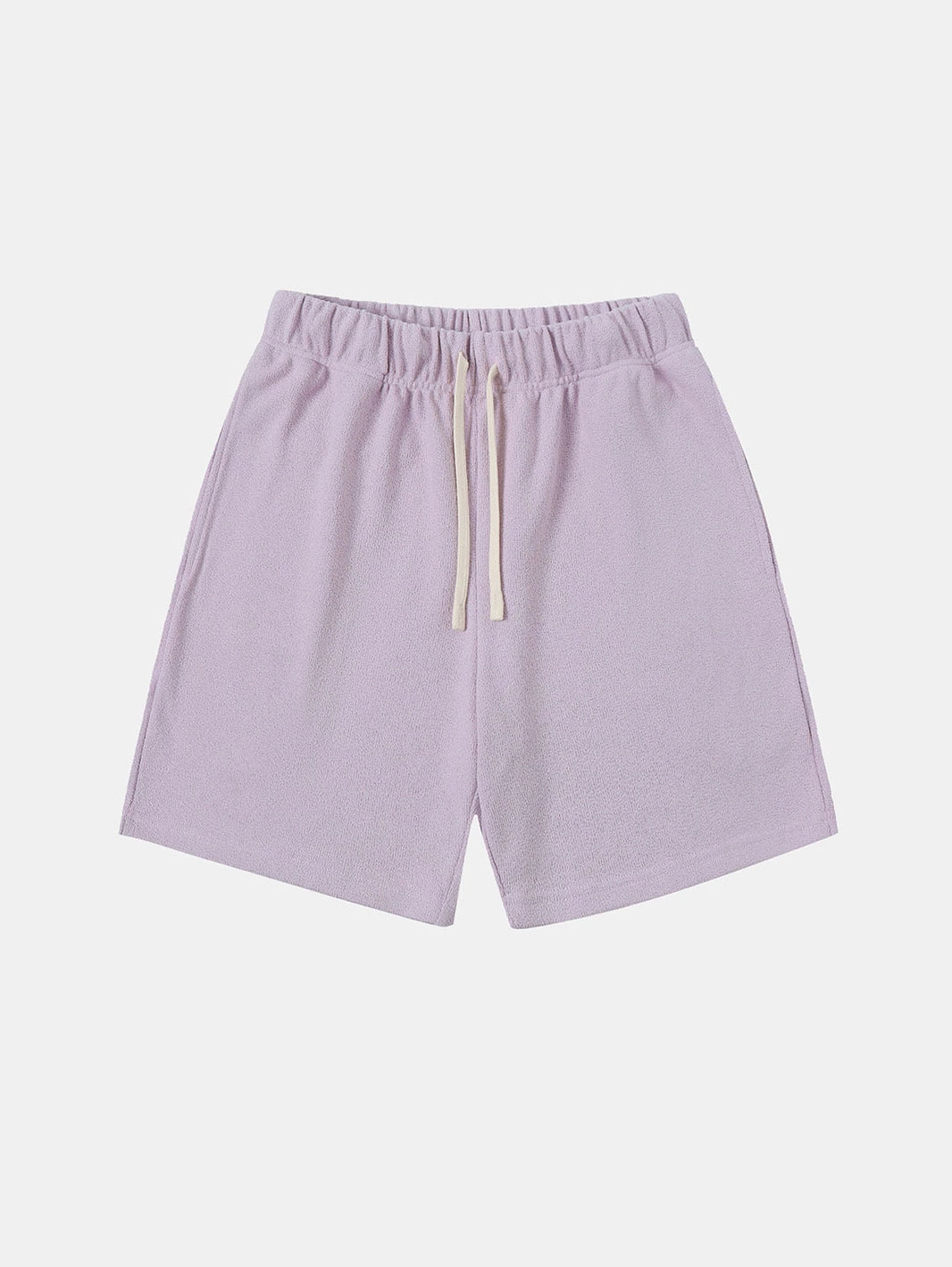 400 GSM COARSE NEEDLE 'LIGHT PURPLE' SHORTS