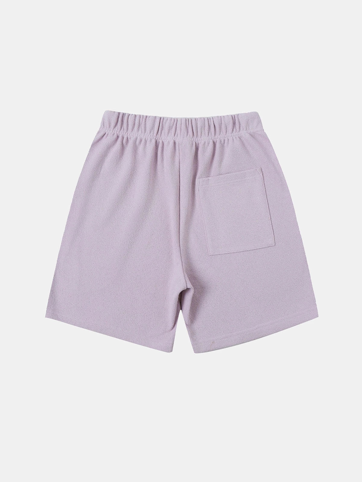 400 GSM COARSE NEEDLE 'LIGHT PURPLE' SHORTS