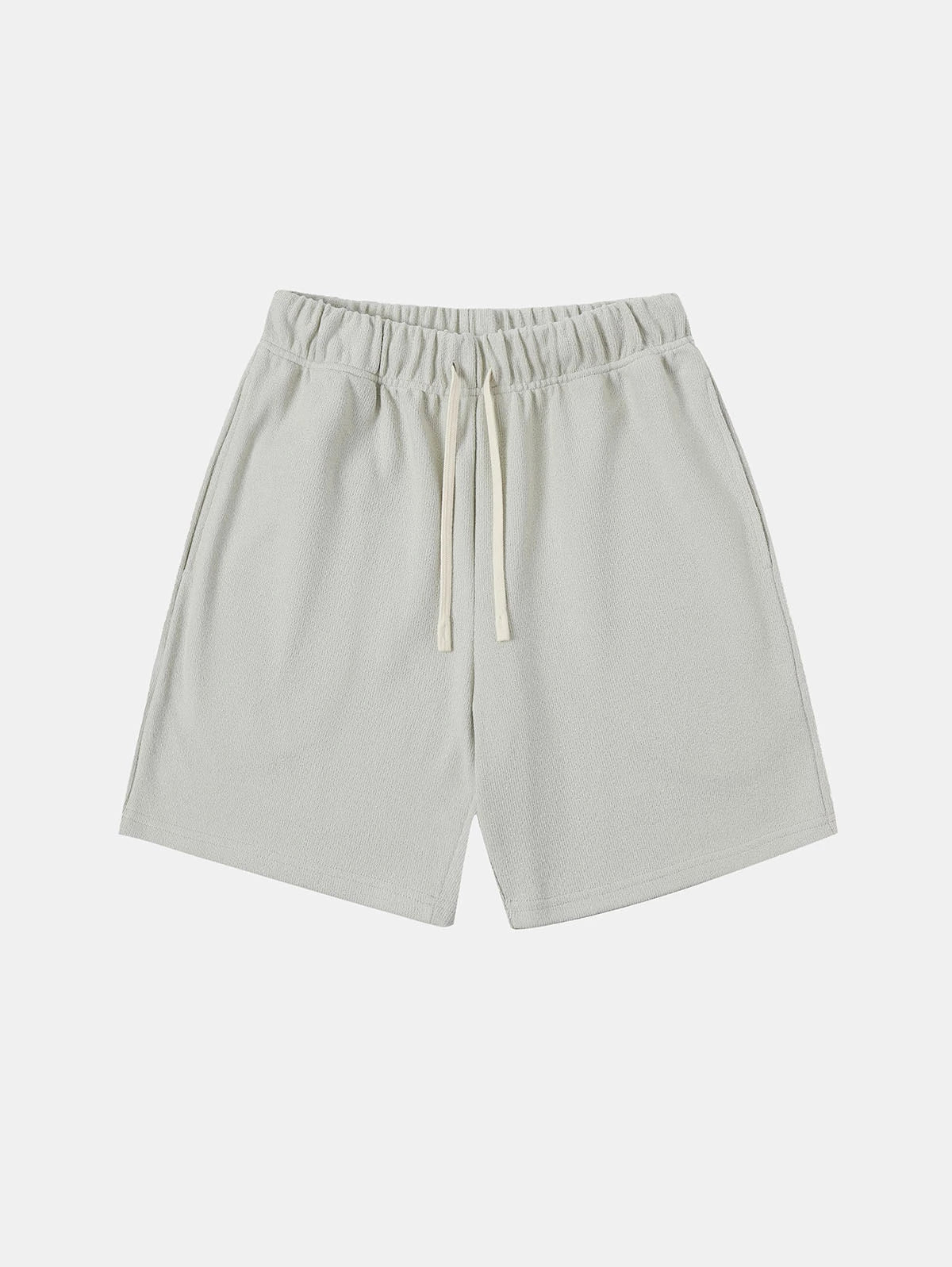 400 GSM COARSE NEEDLE 'OFF-WHITE' SHORTS