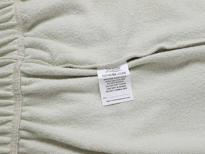 400 GSM COARSE NEEDLE 'OFF-WHITE' SHORTS
