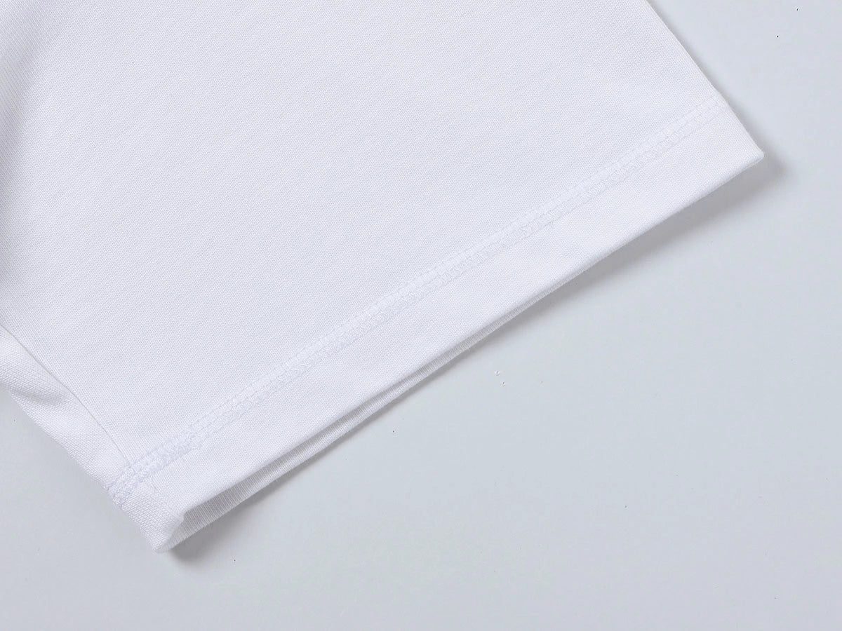 400 GSM BOXY CROPPED FIT 'WHTIE' T-SHIRT